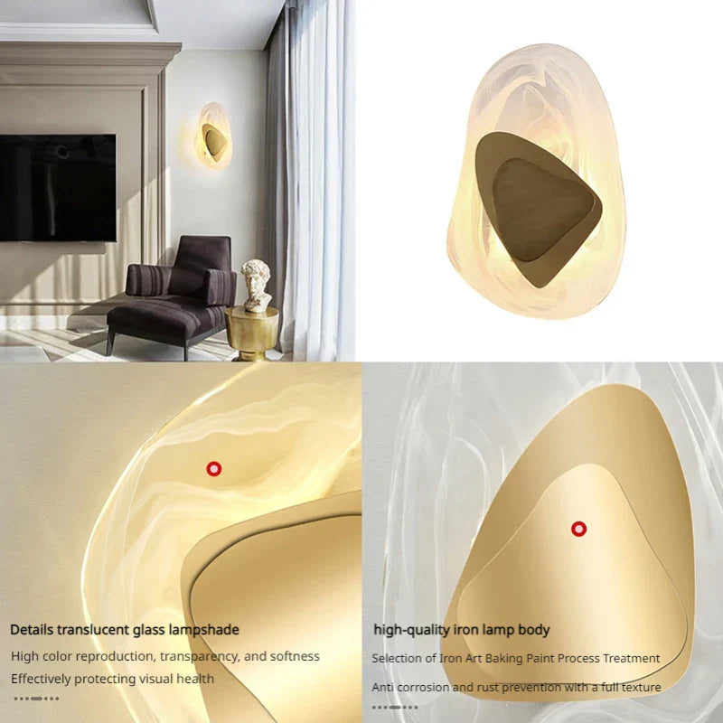 LuxeLicht - Minimalistisk LED Vägglampa Carvallo