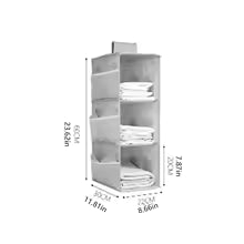 Carvallo Underklädesorganisatör ClosyNest AirFold | Fällbar förvaringspåse för underkläder, BH:ar & strumpor | Flerlagig & Tvättbar Carvallo