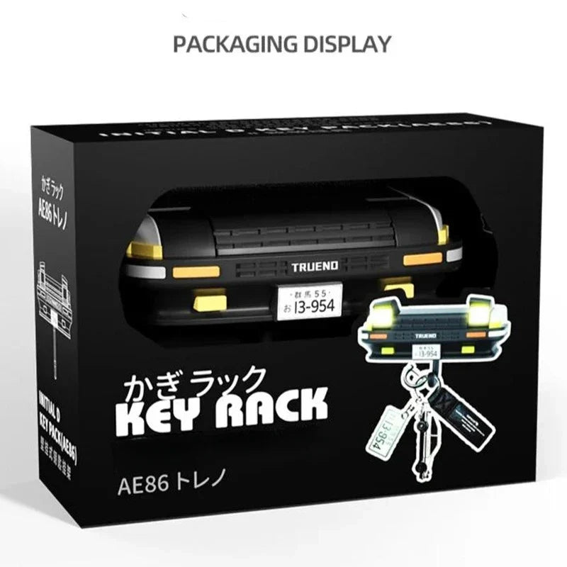 Carvallo Nyckelhållare Bil-design | Väggkrok i strålkastarliknande utseende | Presentidé för bilälskare & män Carvallo