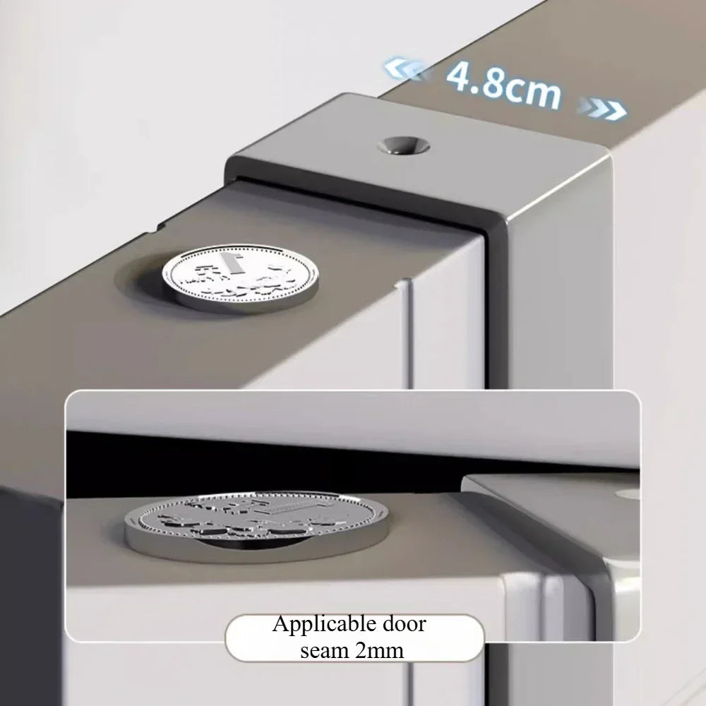 Carvallo AeroHook 7 | Kroklist för dörr | 7 klädhakar i aluminium | För bad, kök & sovrum Carvallo