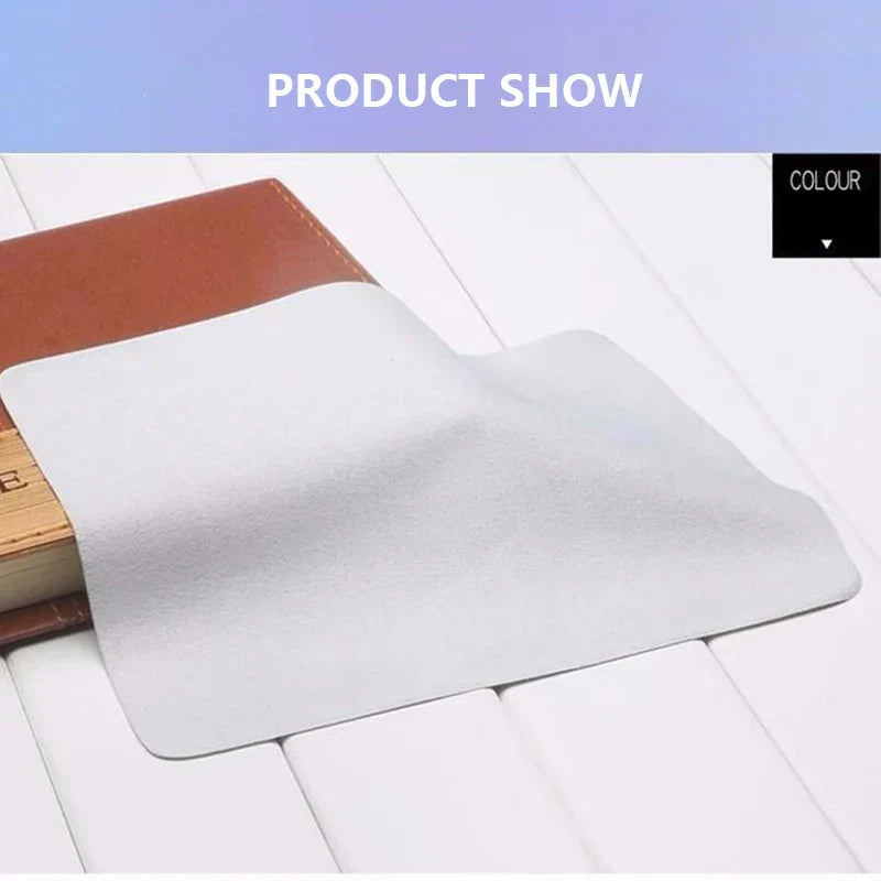 Carvallo Clearwix SoftTouch | 10-pack | Högkvalitativ mikrofiber | För glasögon, skärm & kamera Carvallo