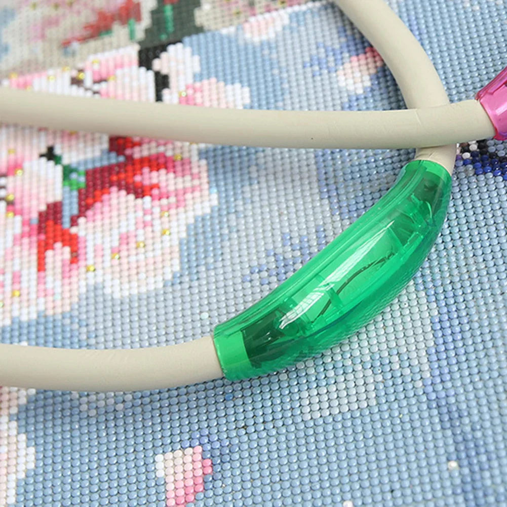 Flexibel handsfree stick- och virkningslampa – LED-halslampa för hantverk och läsning Carvallo