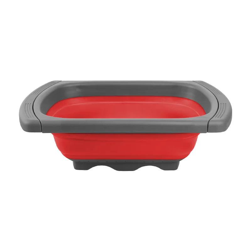 Carvallo Kökssil FlexiDrain ProLine | Utdragbar silikon-sil för diskho & arbetsyta | För frukt, grönsaker & pasta Carvallo