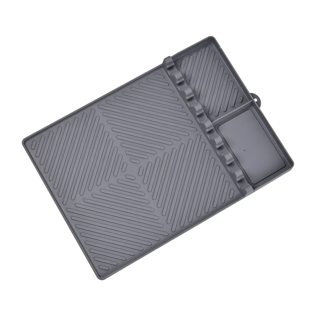 Carvallo Rektangulär Silikon-Uppläggningsmatta | Värmebeständig & Diskmaskinssäker | Oljeuppsamlings- och Avtorkningsmatta för Kök & Ugn Carvallo