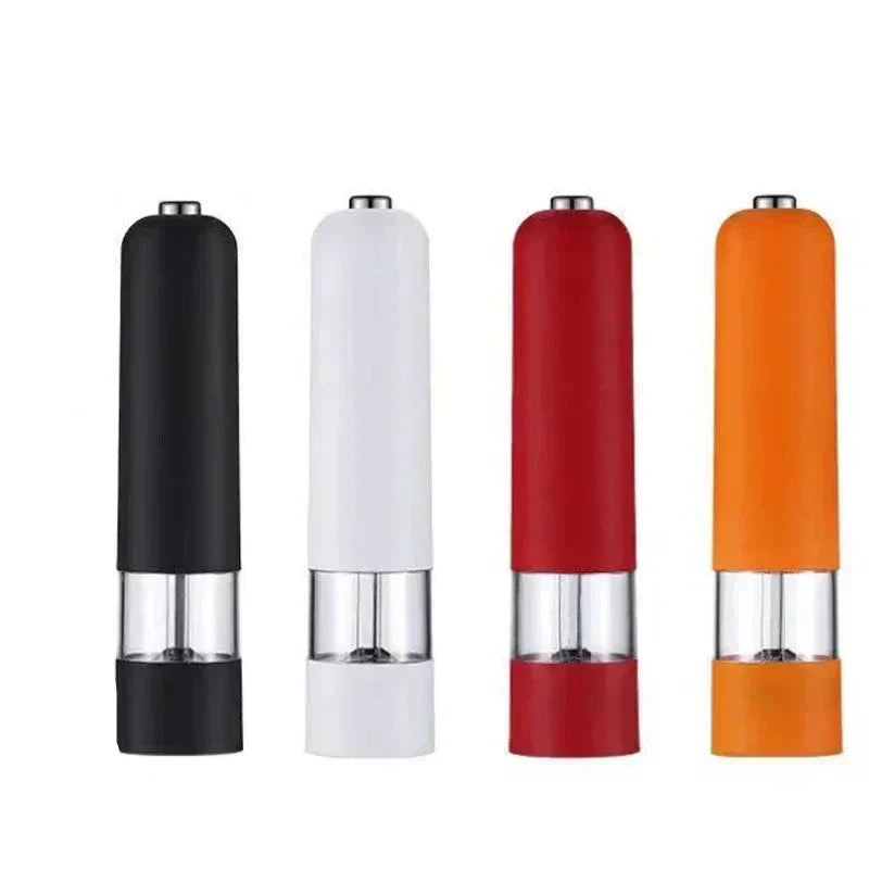 Carvallo Kryddkvarn | Justerbar malningsgrad | Med LED-ljus | Batteridriven & Bärbar Carvallo