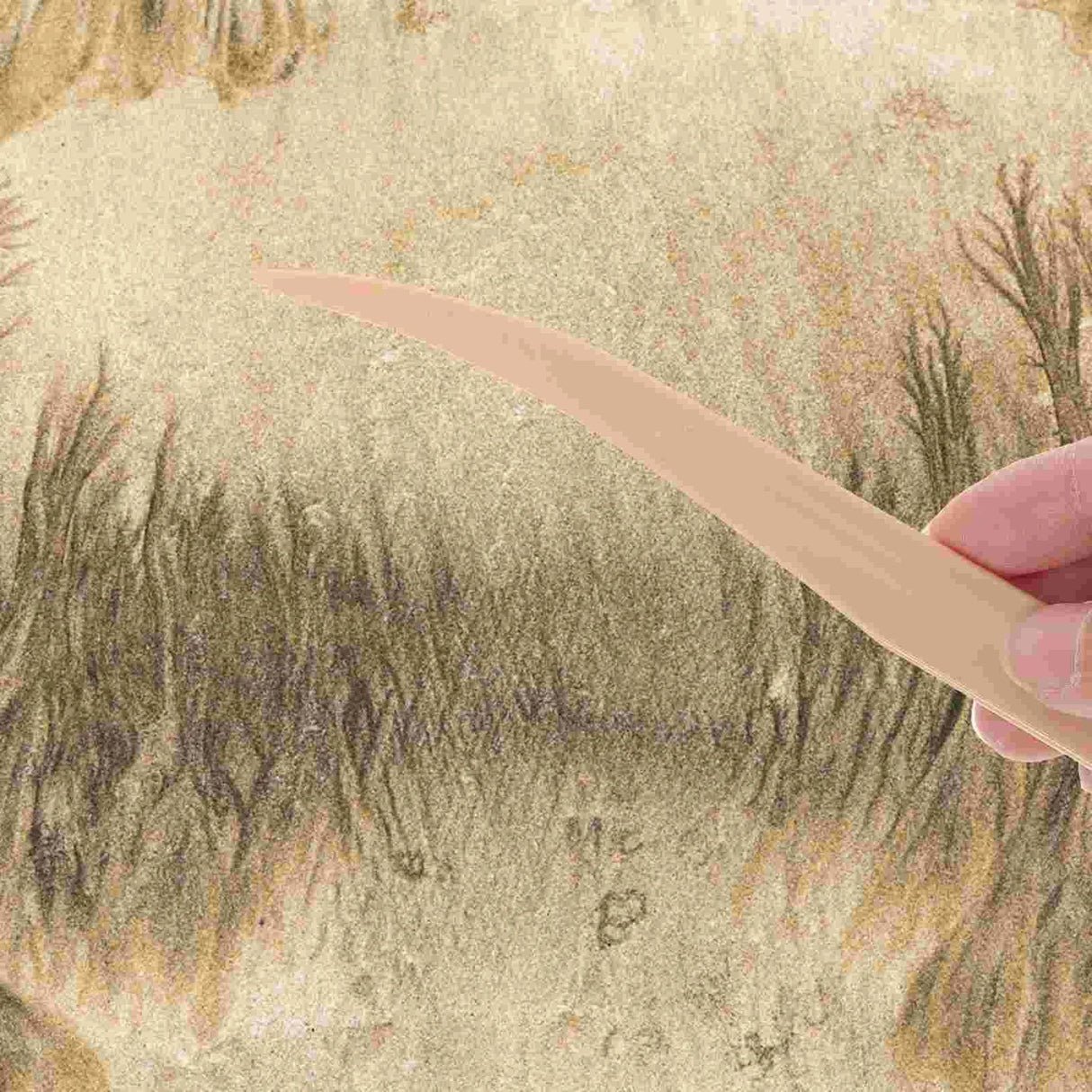 Carvallo Zen Trädgård Räfset | 7-delad | Mini Sandräfsa i plast | För borddekoration & meditation Carvallo