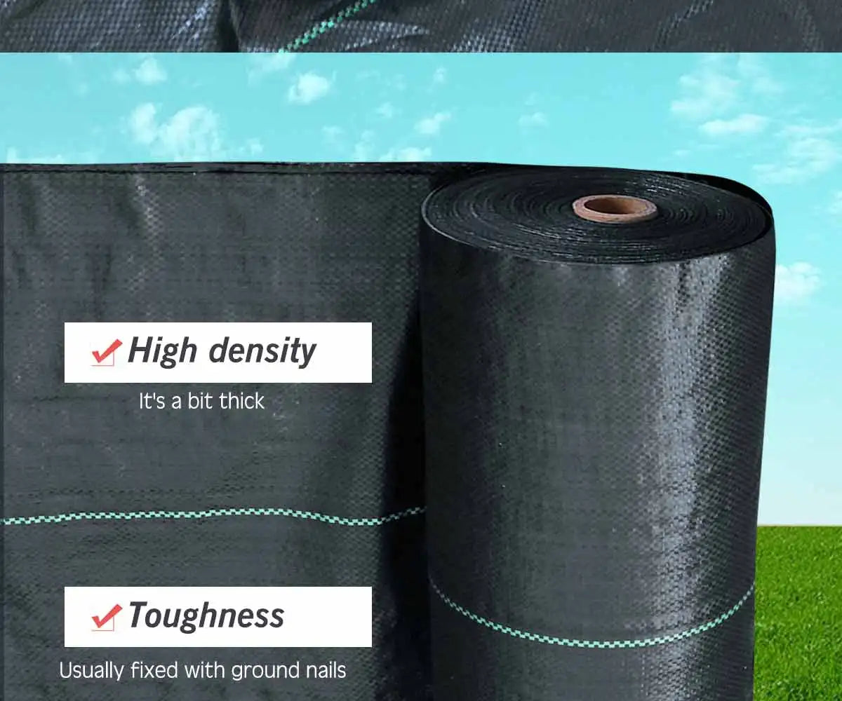 Ogräsduk Rulle – Robust och Andningsbar för Trädgård och Växtvård Carvallo