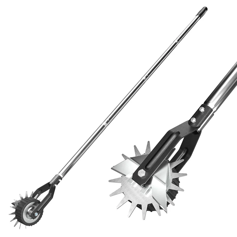 Carvallo EdgeMaster Pro | 171 cm manuell | rostfritt stål med rullhjul | justerbart handtag & självvassande blad Carvallo