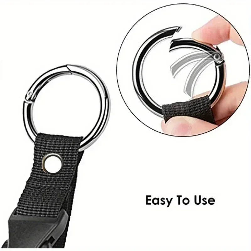 Carvallo Bagageband med krok | Justerbar reseorganisator | Multifunktionellt säkerhetsbälte för resväska & ryggsäck Carvallo