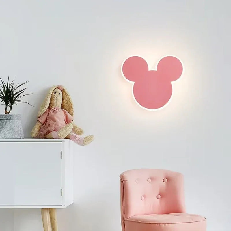 PinkRabbit - Barnrum Vägglampa LED Dekorativ Belysning Carvallo