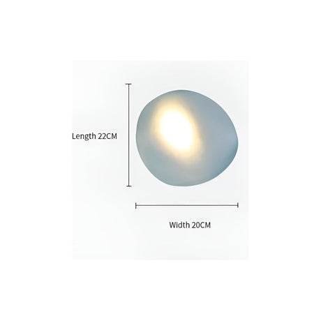 AuroraGlass Light - Nordisk glasfönster vägglampa Carvallo