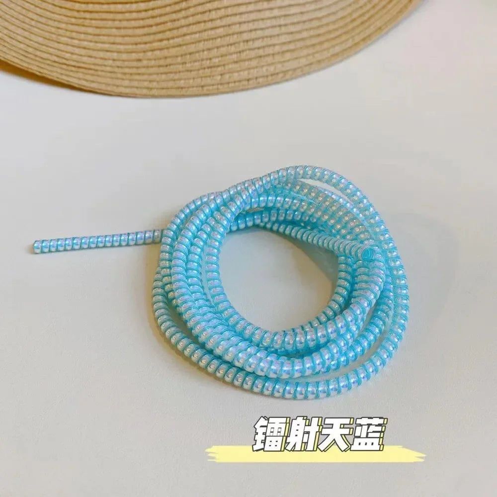 Carvallo Kabelskydd Spiral | Färgglad kabelskydd | För laddkablar & hörlurar | Skydd mot kabelbrott & knutar Carvallo