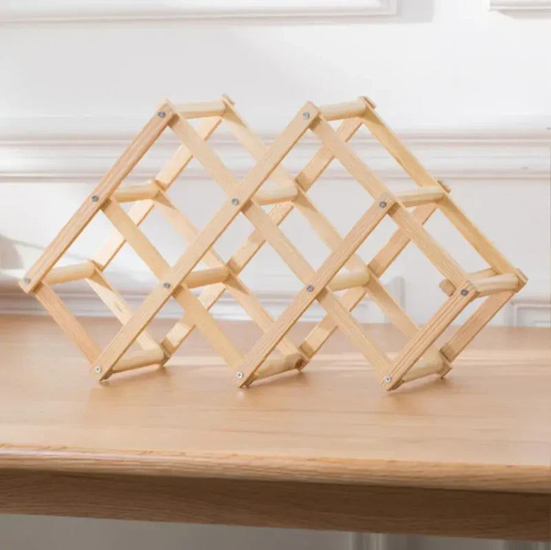 Carvallo - Ihopfällbar furu förvaringsställning Carvallo