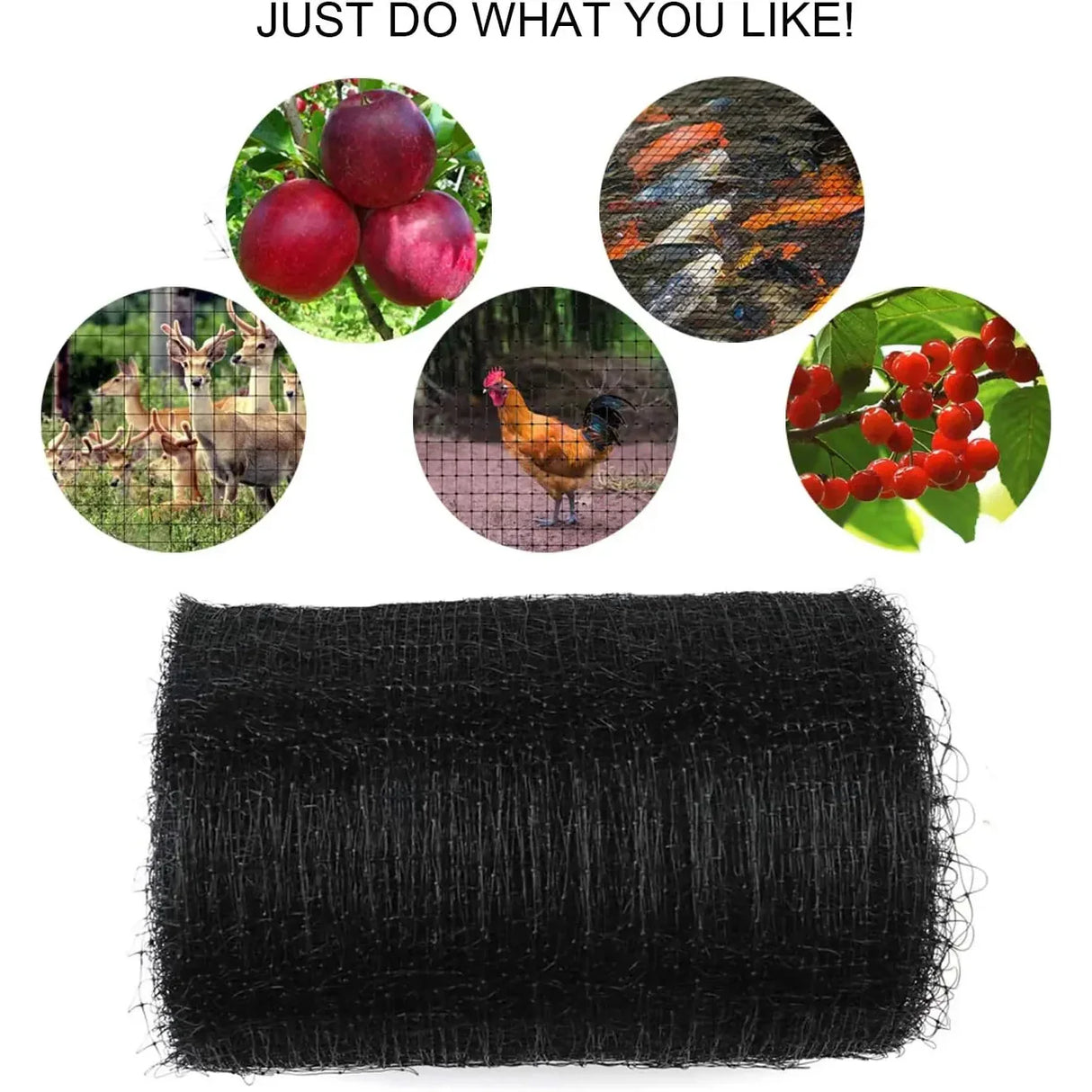 GardenGuard Nät | Hållbart Skyddsnät för Växter Carvallo