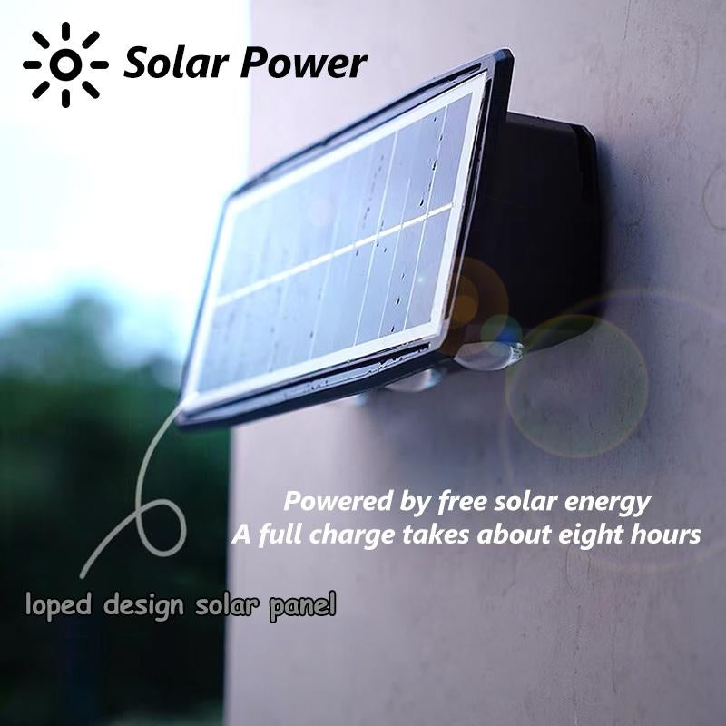Solenergidriven Vägglampa – Energibesparande Utomhus LED-lampa Carvallo