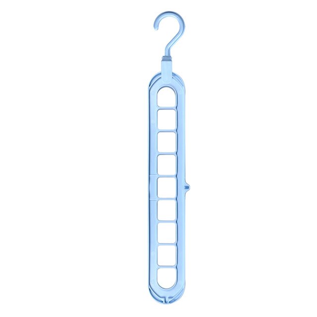 Platsbesparande 9-håls hängare-Home-bellasverige-Blå-Hemnix