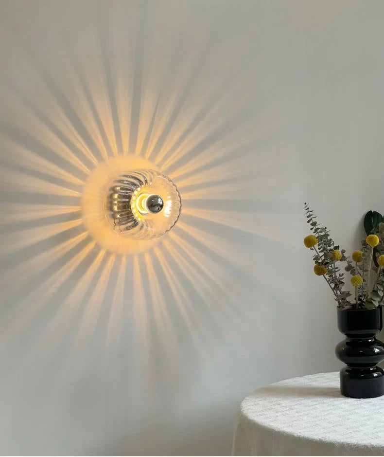 Arkitektur-inspirerad LED-vägglampa Carvallo