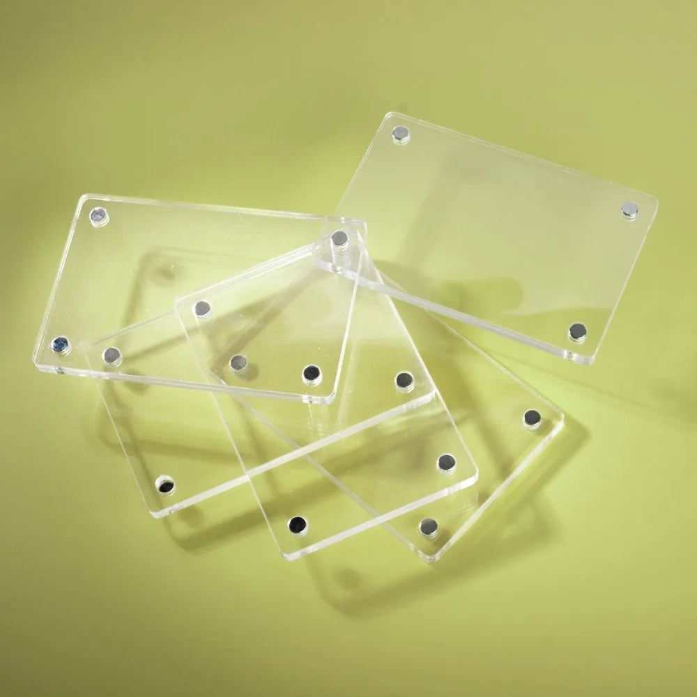 Magnetiska akryl fotoramar 5-pack Carvallo