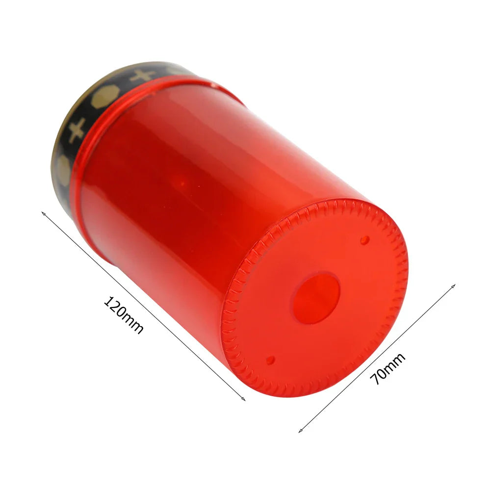 Carvallo Eternis Solar Grabbelys LED | Fladdrande ljuslook | Vattentät & Återladdningsbar | 12 cm Hög Carvallo