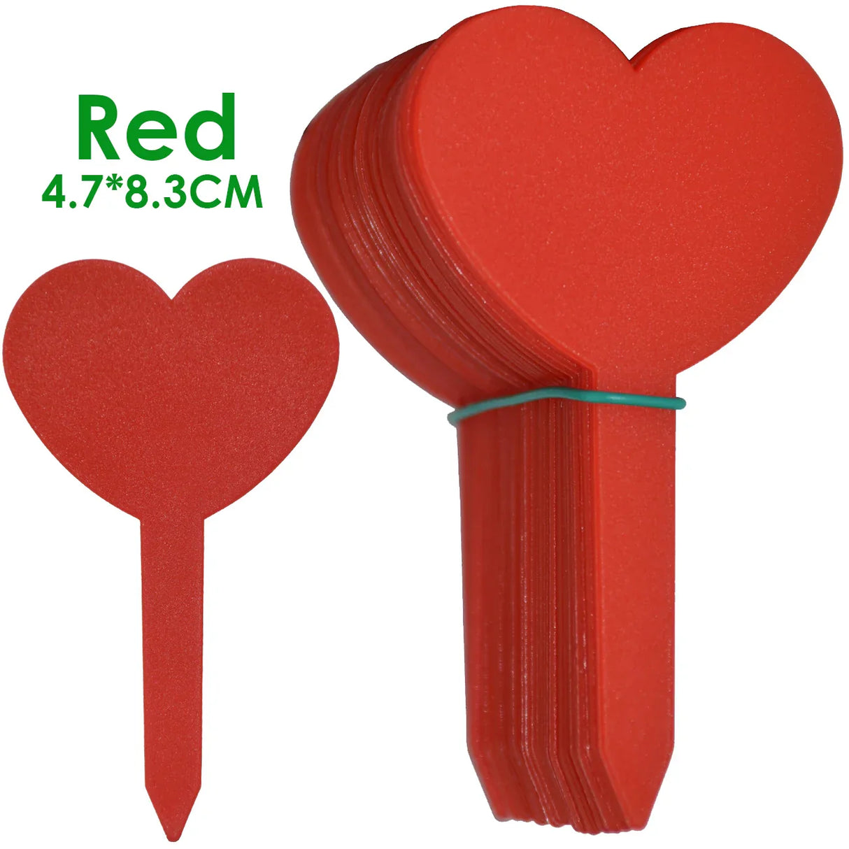 Carvallo Trädgårdsetiketter | 50 stycken | Vattentäta växtskyltar i plast | Återanvändbara | För krukor, rabatter & frön Carvallo