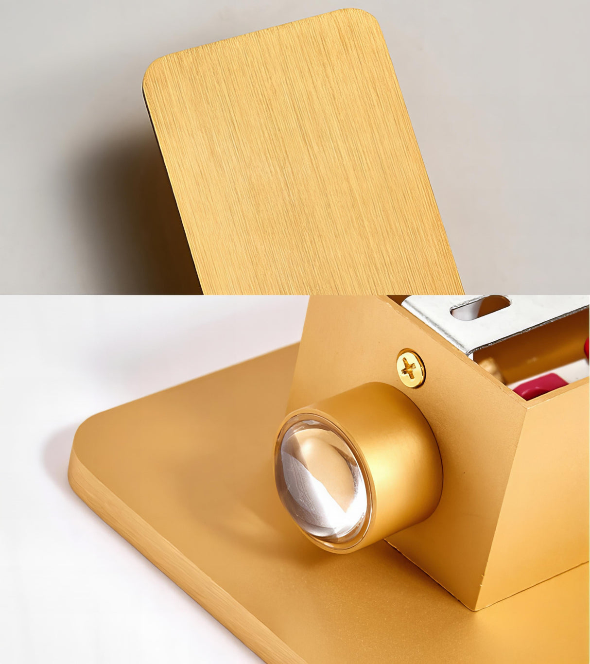 Modern Rektangulär Sleek Vägglampa Carvallo