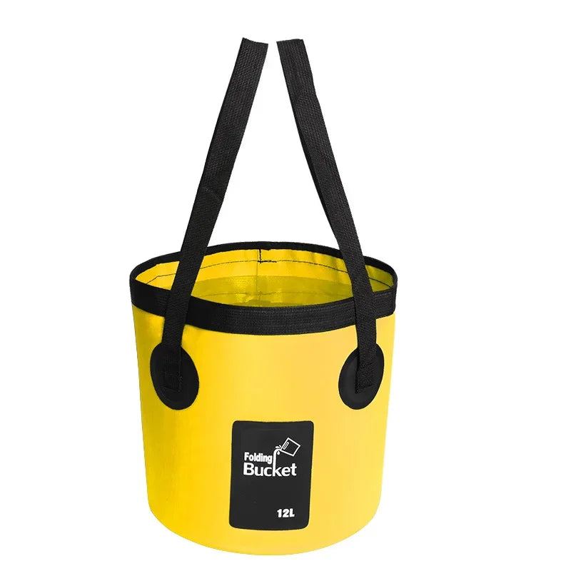 Carvallo Tvättväska 12L/20L | Fällbar & Vattentät | Utomhus & Bil | Olika Färger Carvallo
