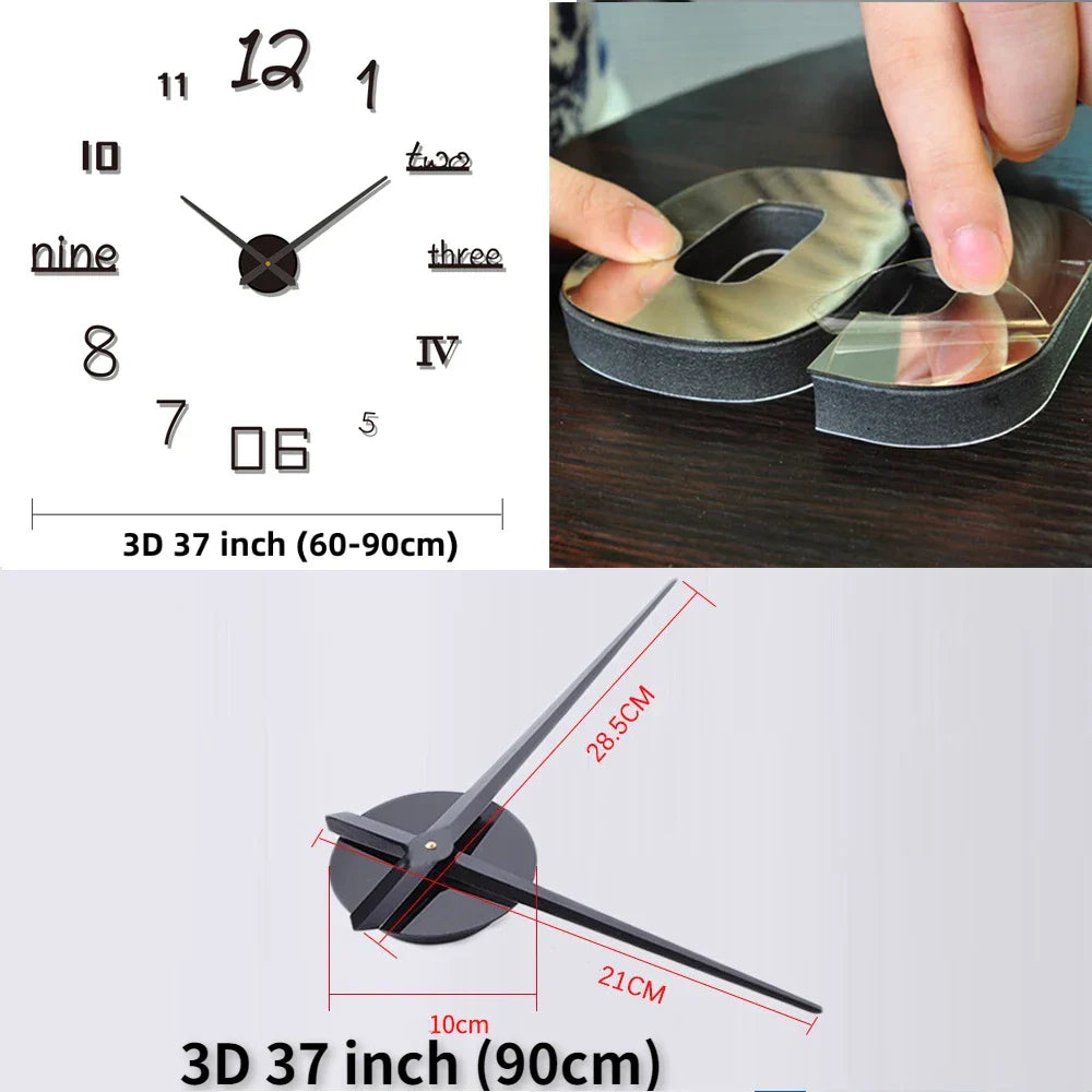 Originella designväggklocka Carvallo