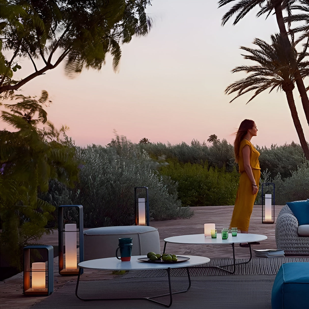 Solarlampa för utomhusbruk – Varmt ljus för mysiga kvällar Carvallo