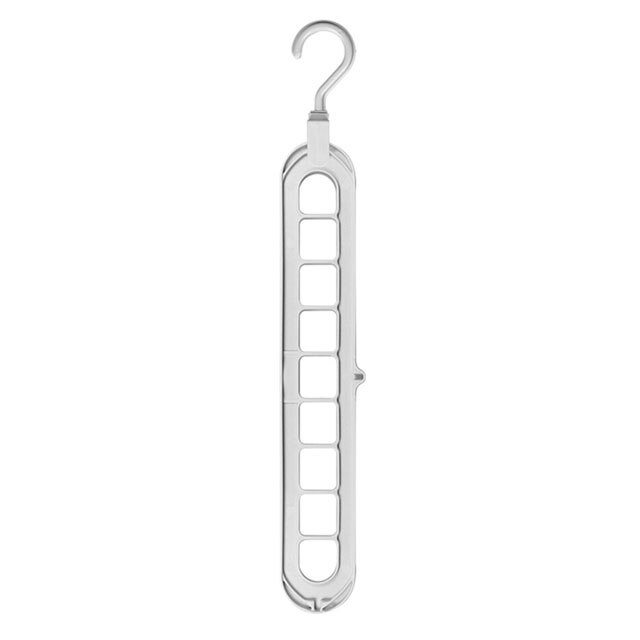 Platsbesparande 9-håls hängare-Home-bellasverige-Grå-Hemnix