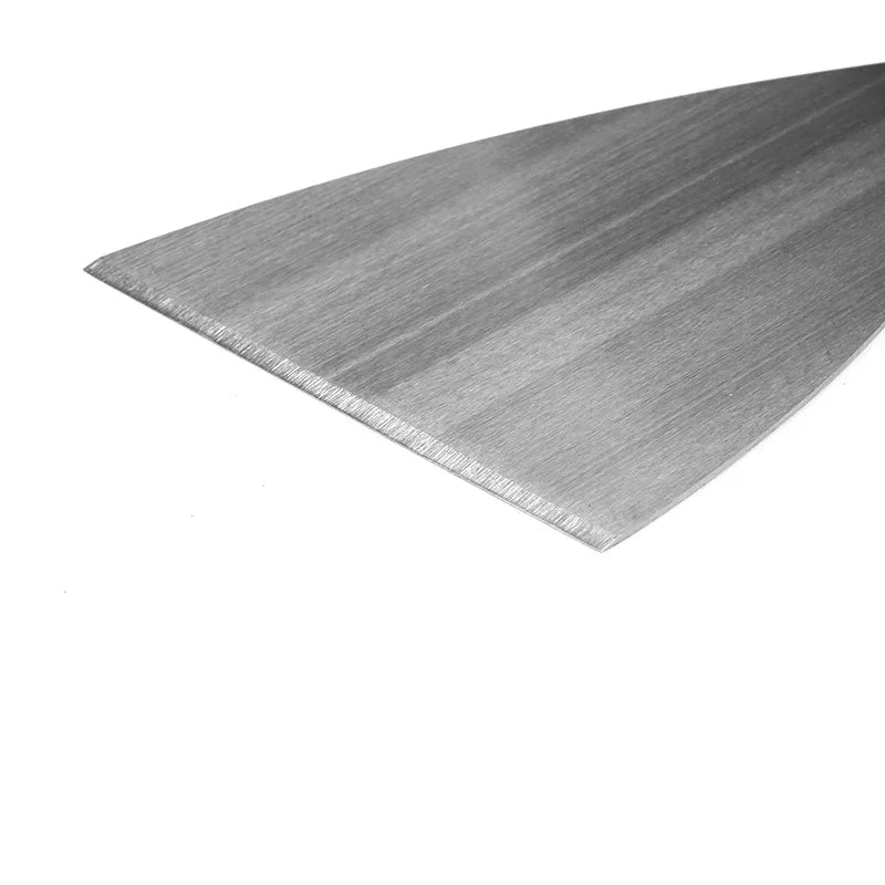 Carvallo Flippano Wood | Med trähandtag & rostfri stålsblad | För burgare, biff, pizza & BBQ Carvallo