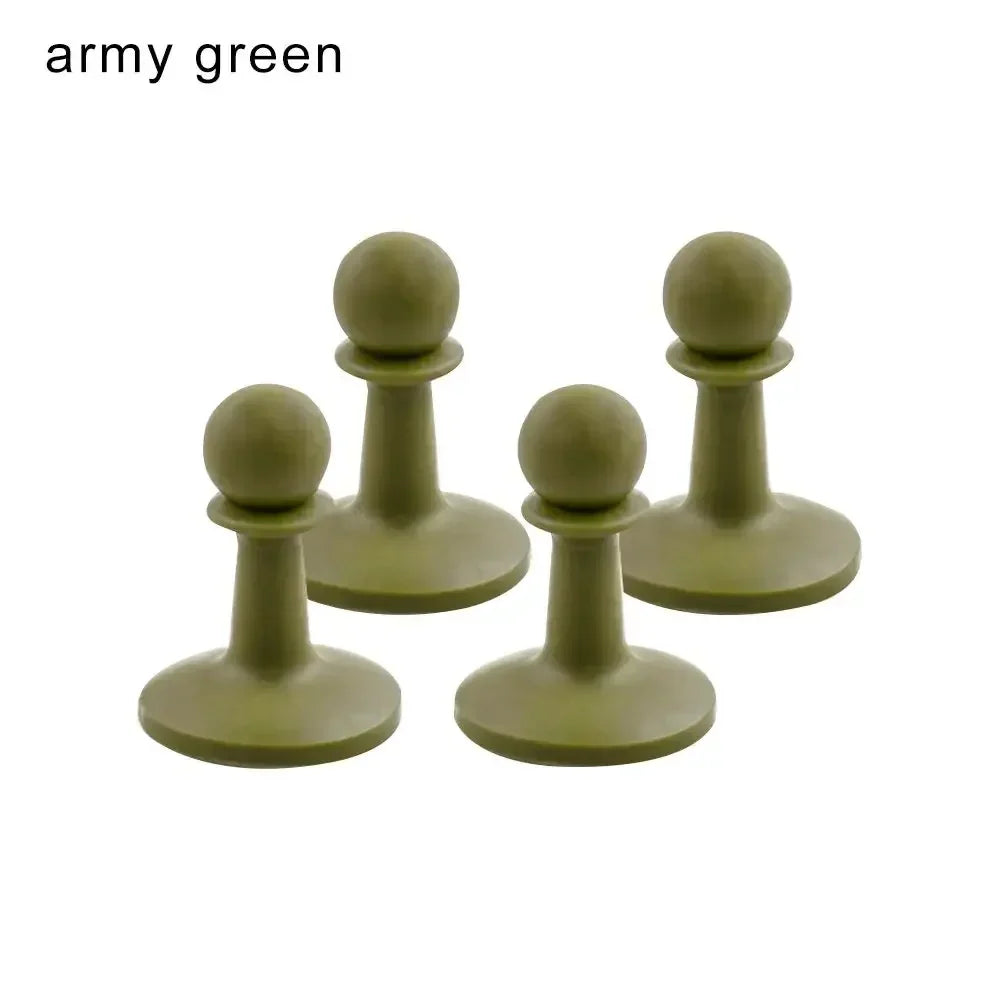 Carvallo Shield 4 Tältstänger-kåpa 4-pack | Åskskydd & Antistatisk | För camping, solsegel & utomhustält | Väderbeständig & flexibel Carvallo