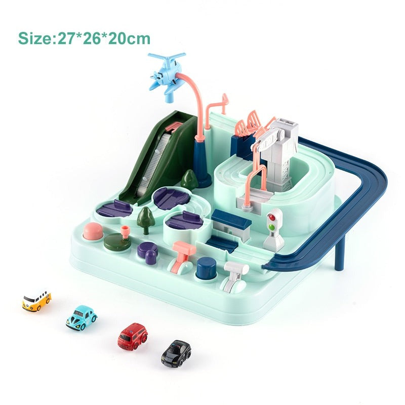 Bil Äventyr Race Track leksak-Kids-Hemnix-D 24x24x15.5cm 4CBil-Hemnix