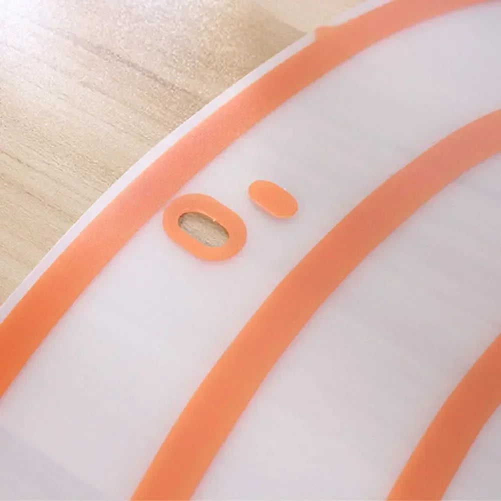 Carvallo CutBoard Set Flexibel Skärbräda | Rutschfast & färgkodad | Livsmedelsäker plastbräda Carvallo