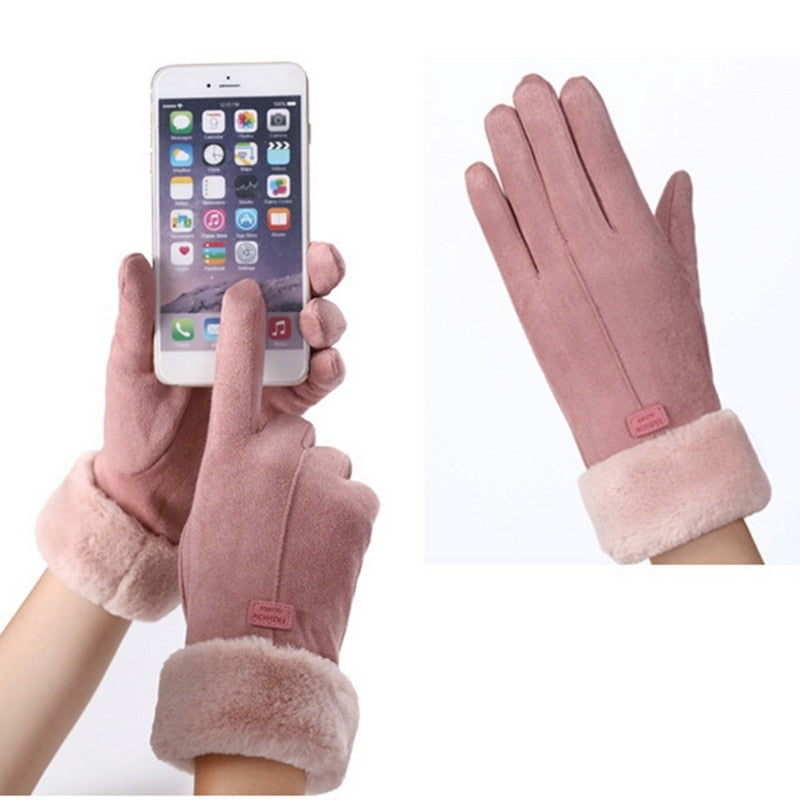 Vinterhandskar Fleece Fodrad Vattentät Touchscreen Carvallo
