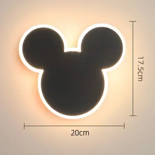 PinkRabbit - Barnrum Vägglampa LED Dekorativ Belysning Carvallo