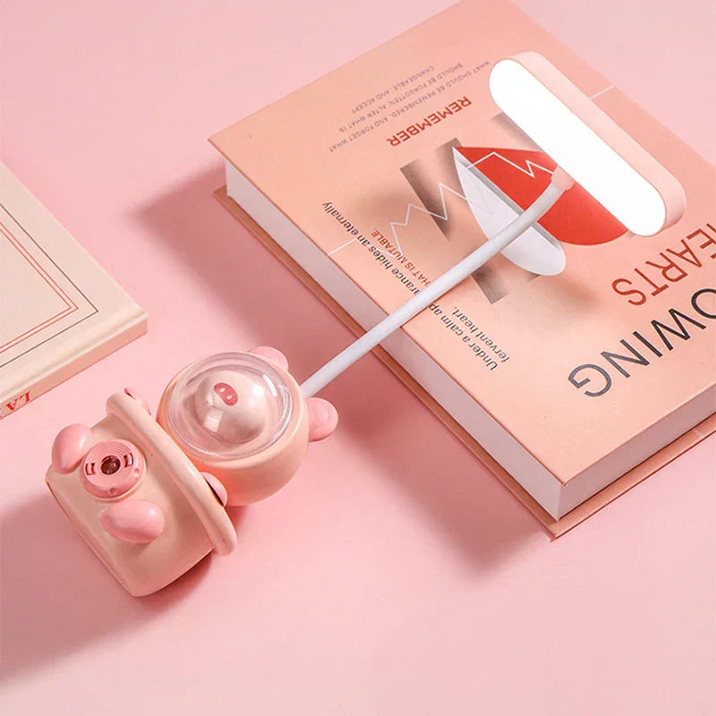 LumiStudy – Trådlös LED Skrivbordslampa för Barn, Dimbar och Ögonvänlig Carvallo