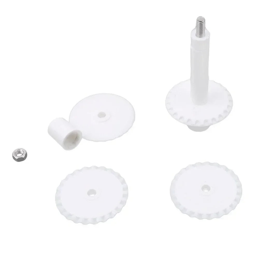 DecoRoll™ Fondant-Roller Set | 6-delat | Blommönster & Dekorationer | För tårtor, fondant & kakor | Livsmedelsäker & mångsidig Carvallo