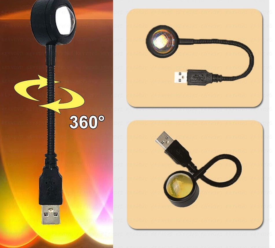 USB LED-lampa för omgivningsbelysning-Lights-bellasverige-Hemnix