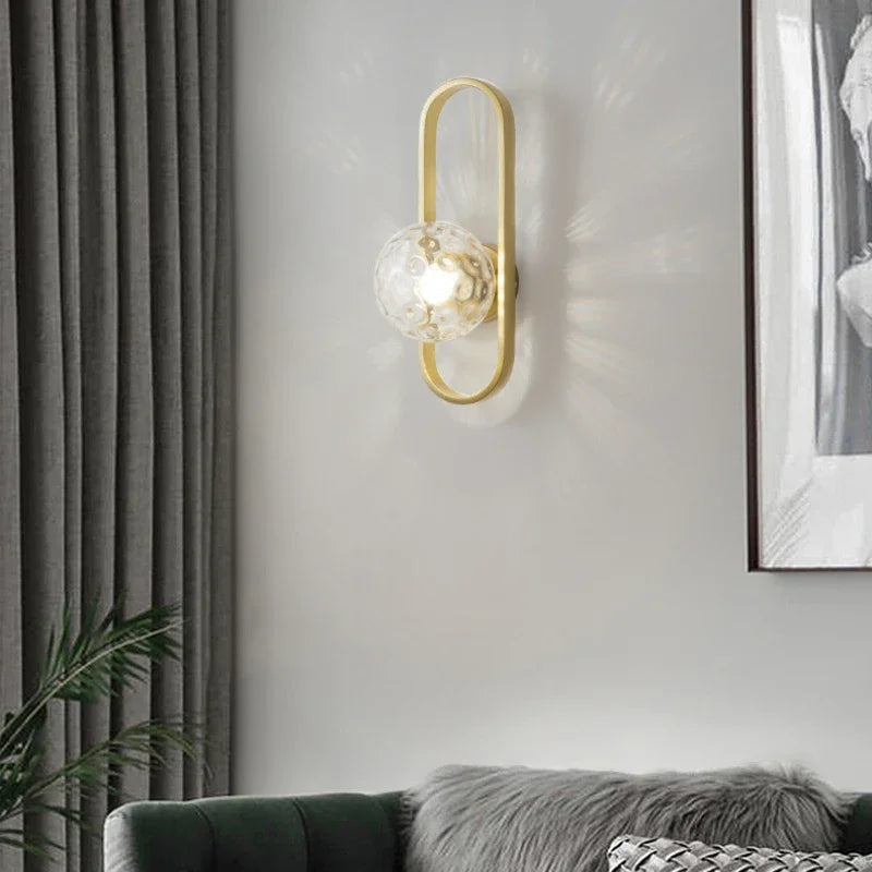 NordicLuxe - Elegant vägglampa för mjuk belysning Carvallo