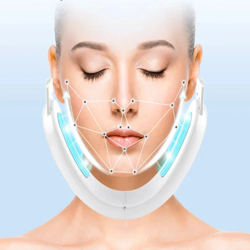 EMS ansiktsskulpteringsverktyg med LED-hudföryngring MILA Sverige