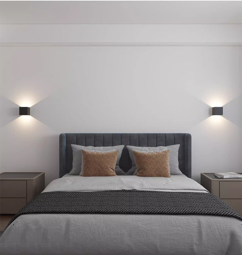 Intelligent Motion Sensor Cube Vägglampor – USB Uppladdningsbara, Ingen Borrinstallation Carvallo