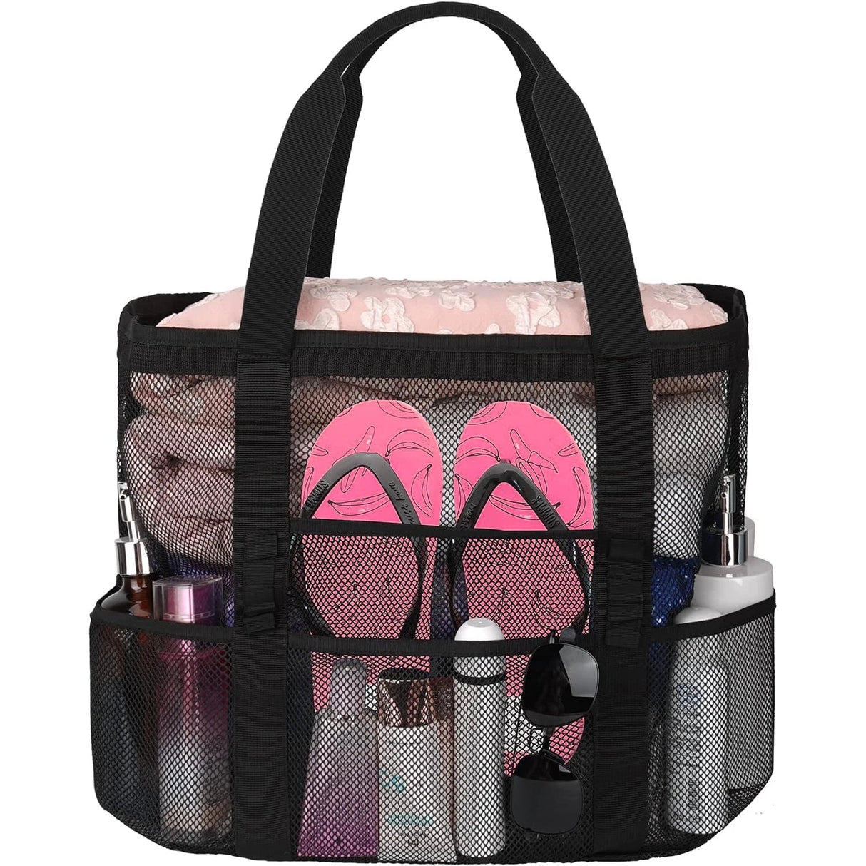 Carvallo Strandväska Dam XXL | Vattentät & Sandfri | 9 Fack | Ultralätt & Fällbar Carvallo