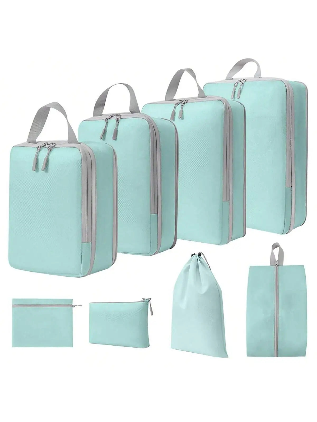 Carvallo-förvaringsväska PackEase | Kompakt & Mångsidig | För Kläder, Skor & Kosmetik | Platsbesparande & Robust Carvallo