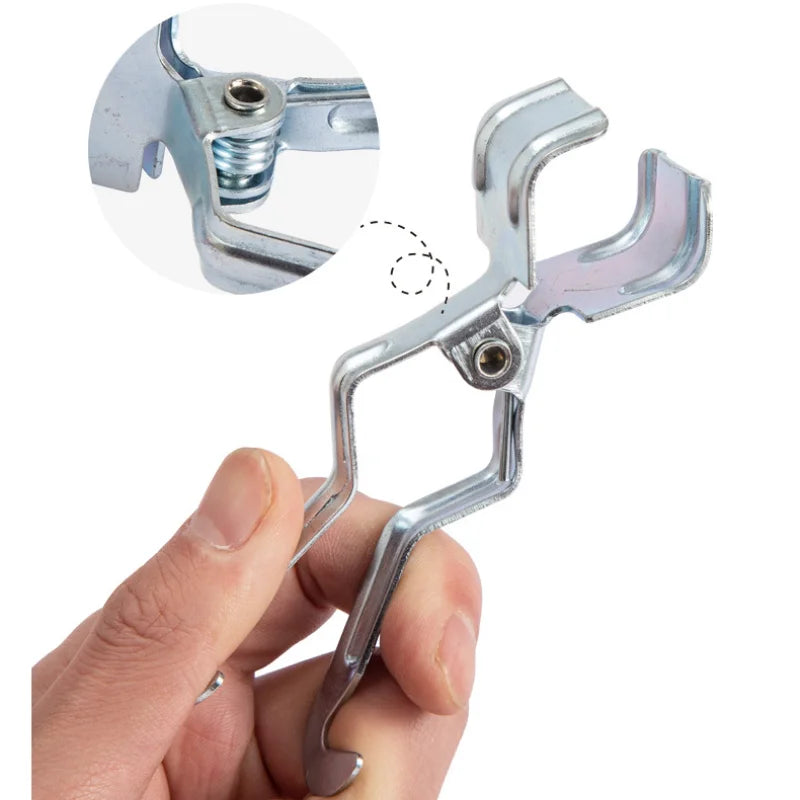 Carvallo-Klemme GripHook Pro | Rutschfeste Universalhållare | För tältstänger, bord & utomhus-hakar Carvallo