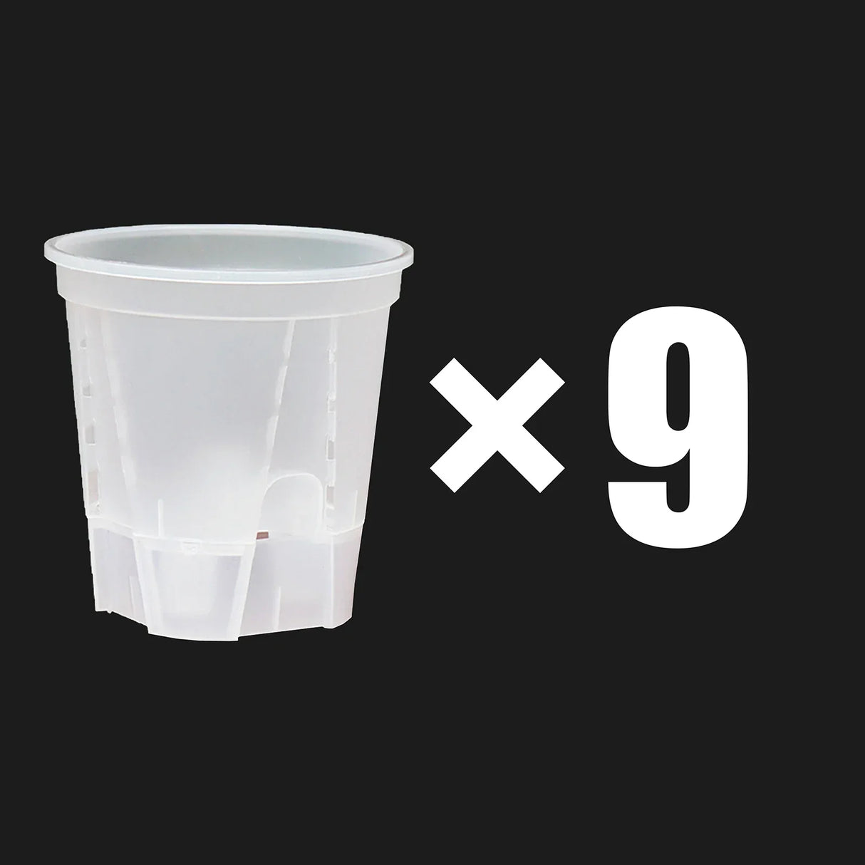 Carvallo Självvattnande Blumentopf | Transparent Design | För orkidéer & inomhusväxter | Med ventilation & vattentank Carvallo