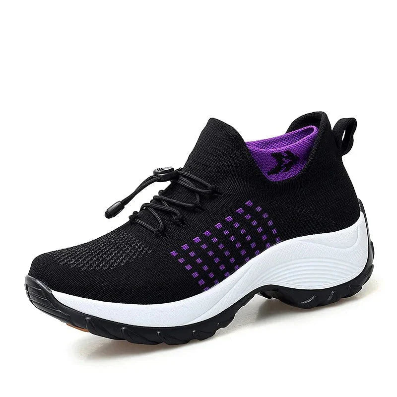 Löpskor med luftkudde för kvinnor-Shoes for Women-Hemnix-Svart-35-Hemnix