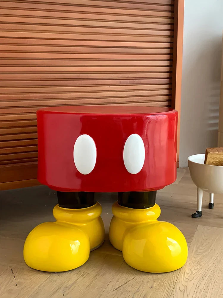 Mickey Mouse Förvaringspall – Praktisk och Glad Förvaringslösning för Barn Carvallo