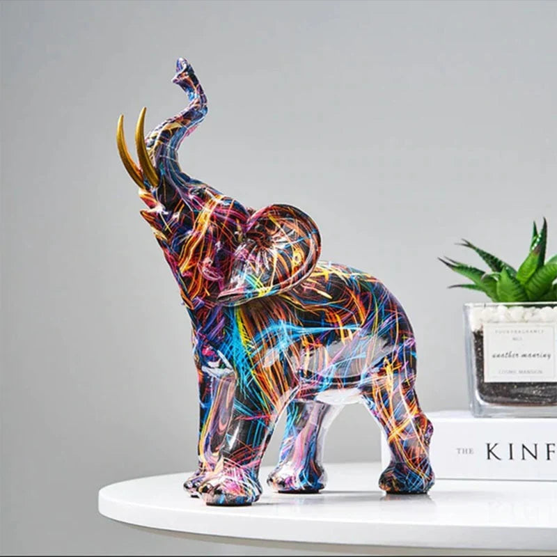 PrismArt - Vibrant Resin Sculpture to Elevate Your Decor Carvallo
