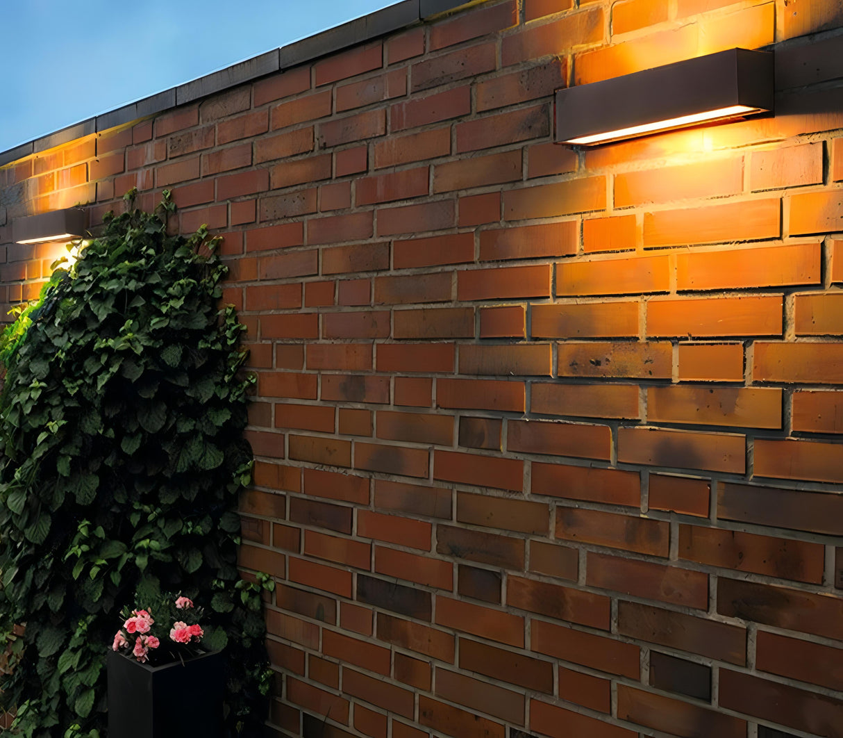 Matvey - Villa Utomhus Rektangulär Modern Ljuslist IP65 Carvallo