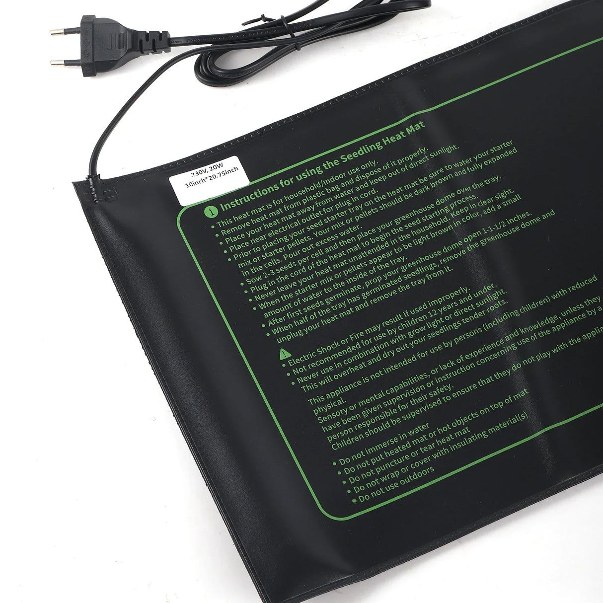 Carvallo Värmematta | För plantodling | Förbättrar groning | PVC 20W Carvallo